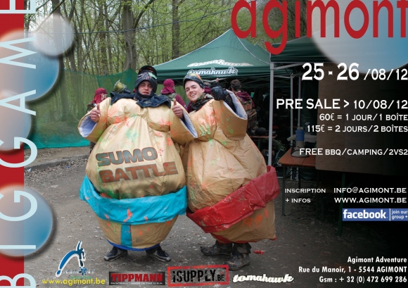 Big Game @ Agimont Adventure, 25-26 augustus 2012.