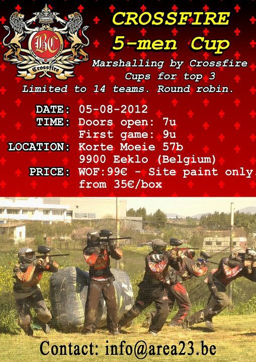 Crossfire 5-men Cup - 05/08/2012